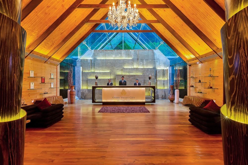 Aamby Valley City Lonavala Εξωτερικό φωτογραφία The lobby of the hotel
